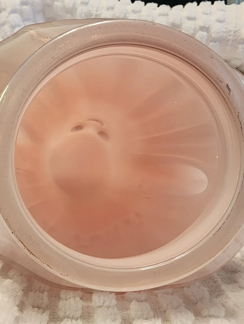 New, Set of 3 Ghost, Lite Pearl Pinkish Ceramic, Very Cute, Shimmery Iridescent